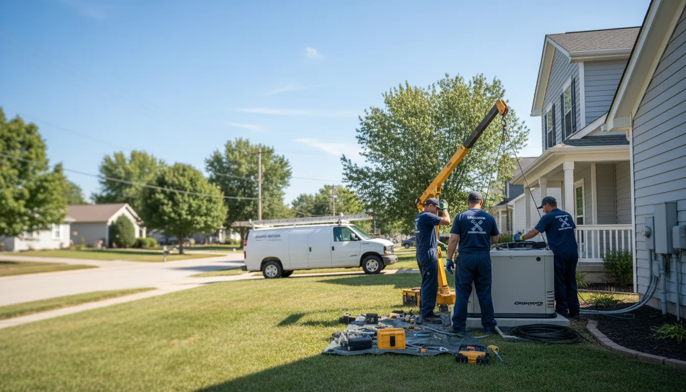Generator Installation in Valles Mines, MO near me